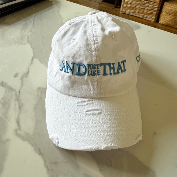 RARE ‘And Just Like That’ Season 3 ball cap. Adjustable. 100% Cotton - Picture 1 of 6